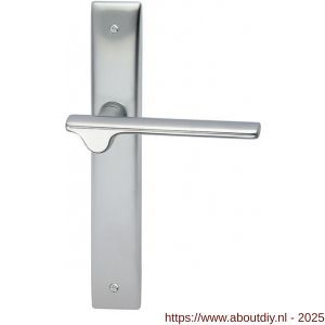 Mandelli1953 3190 BB56 Ara deurkruk op langschild 240x40 mm BB56 mat chroom-chroom - A21014292 - afbeelding 1