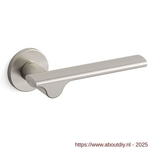Mandelli1953 3191L Ara deurkruk gatdeel op rozet 51x6 mm linkswijzend mat nikkel - A21009896 - afbeelding 1