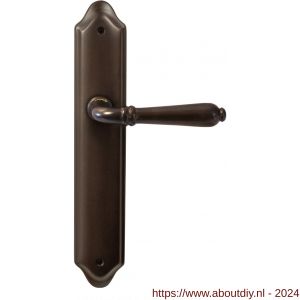 Mandelli1953 530 PC55 Sevilla deurkruk op langschild 260x47 mm PC55 antiek brons - A21013430 - afbeelding 1