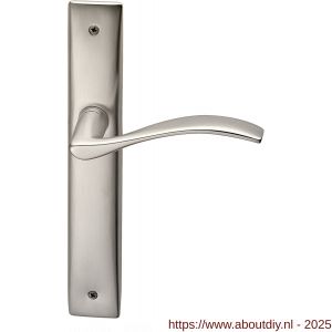 Mandelli1953 710 PC85 Zen deurkruk op langschild 240x40 mm PC85 mat nikkel - A21015122 - afbeelding 1