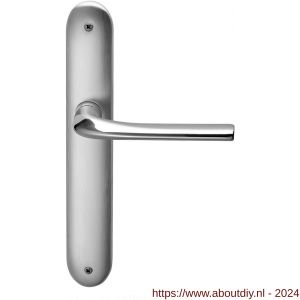 Mandelli1953 720 BB56 Filo deurkruk op langschild 238x40 mm BB56 mat chroom-chrome - A21014090 - afbeelding 1