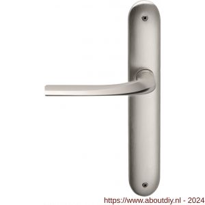 Mandelli1953 720L Filo deurkruk gatdeel linkswijzend op langschild 238x40 mm BB56 nikkel - A21016322 - afbeelding 1