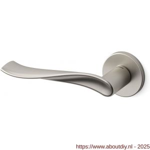 Mandelli1953 731L Spin deurkruk gatdeel op rozet 51x6 mm linkswijzend mat nikkel - A21009948 - afbeelding 1