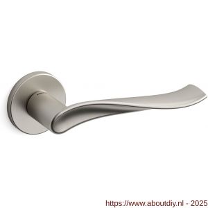 Mandelli1953 731R Spin deurkruk gatdeel op rozet 51x6 mm rechtswijzend mat nikkel - A21009949 - afbeelding 1