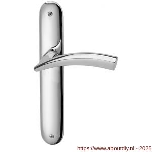 Mandelli1953 770 WC63/8 Nadir deurkruk op langschild 238x40 mm WC63/8 chroom - A21014128 - afbeelding 1