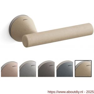 Mandelli1953 8021 Juno deurkruk op rozet 51x6 mm zand-mat nikkel - A21019854 - afbeelding 1
