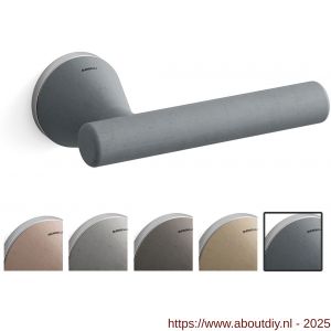 Mandelli1953 8021 Juno deurkruk op rozet 51x6 mm grafiet-mat chroom - A21019806 - afbeelding 1