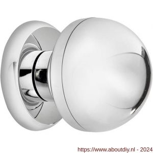 Mandelli1953 0854 deurknop 50 mm draaibaar op rozet chroom - A21013673 - afbeelding 1