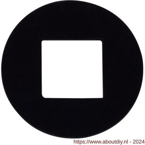 GPF Bouwbeslag AG0115.65 krukring zwart 18,3 mm voor zwarte deurkrukken van GPF Bouwbeslag - A21007998 - afbeelding 1