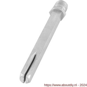 Mandelli AM0080 wisselstift vast-draaibaar M12x15 mm 8x8x85 mm voor deurdikte 40 mm - A21008009 - afbeelding 1