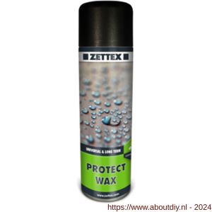 Zettex Protect wax 500 ml transparant - A21011484 - afbeelding 1