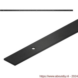 GPF Bouwbeslag ZwartWit 0570.61 schuifdeurrail 150 cm zwart - A21007891 - afbeelding 1