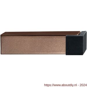 GPF Bouwbeslag Anastasius 0738.A2 deurstopper vierkant 85x20 mm Bronze blend - A21010694 - afbeelding 1