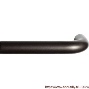 GPF Bouwbeslag Anastasius 1000.A1 L/R Aka L-model 19 mm deurkruk gatdeel links-rechtswijzend Dark blend - A21010521 - afbeelding 1