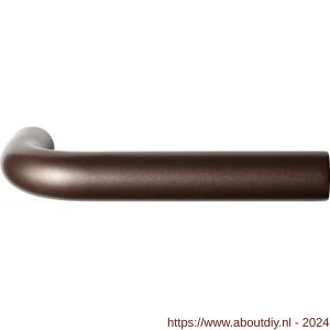 GPF Bouwbeslag Anastasius 1000.A2 Aka L-model 19 mm deurkruk Bronze blend - A21010587 - afbeelding 1