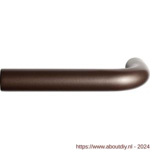 GPF Bouwbeslag Anastasius 1000.A2 L/R Aka L-model 19 mm deurkruk gatdeel links-rechtswijzend Bronze blend - A21010522 - afbeelding 1