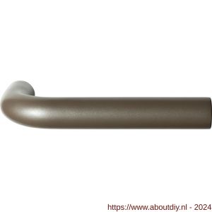 GPF Bouwbeslag Anastasius 1000.A3 Aka L-model 19 mm deurkruk Mocca blend - A21010589 - afbeelding 1