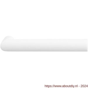 GPF Bouwbeslag ZwartWit 1015KL/R Toi raamkruk gatdeel L-haaks model 19 mm links-rechtswijzend korte nek wit - A21010530 - afbeelding 1