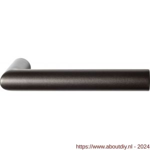 GPF Bouwbeslag Anastasius 1015.A1 Toi L-haaks model 19 mm deurkruk Dark blend - A21010593 - afbeelding 1