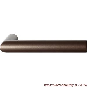 GPF Bouwbeslag Anastasius 1015.A2 Toi L-haaks model 19 mm deurkruk Bronze blend - A21010595 - afbeelding 1