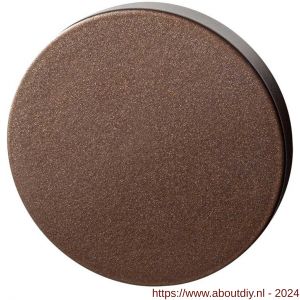 GPF Bouwbeslag Anastasius 1105.A2.0900 blinde ronde rozet 50x6 mm Bronze blend - A21011258 - afbeelding 1