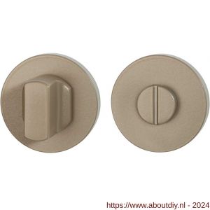GPF Bouwbeslag Anastasius 1105.A4.0910 toiletgarnituur rond 50x6 mm stift 8 mm grote knop Champagne blend - A21011404 - afbeelding 1
