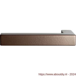 GPF Bouwbeslag Anastasius 1302.A2 L/R Zaki+ deurkruk gatdeel links-rechtswijzend Bronze blend - A21010534 - afbeelding 1