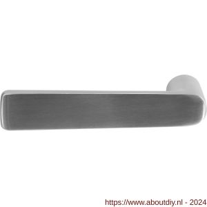 GPF Bouwbeslag RVS 1325L/R Kume deurkruk gatdeel links-rechtswijzend RVS mat geborsteld - A21002516 - afbeelding 1