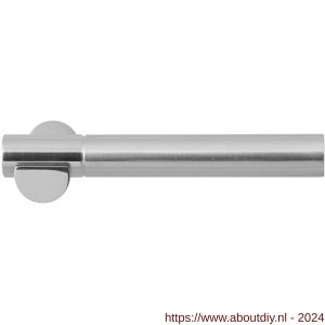 GPF Bouwbeslag RVS 2085 Toka Duo deurkruk RVS gepolijst-RVS mat geborsteld - A21002654 - afbeelding 1