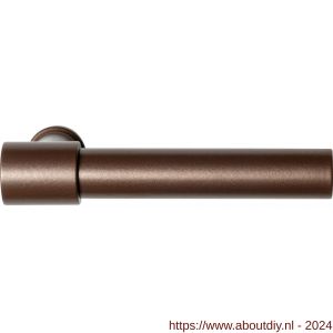 GPF Bouwbeslag Anastasius 3041.A2 Hipi Deux deurkruk 103 mm Bronze blend - A21010627 - afbeelding 1