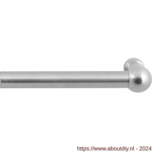 GPF Bouwbeslag RVS 3050L/R Hipi deurkruk gatdeel 139,5 mm links-rechtswijzend RVS mat geborsteld - A21002682 - afbeelding 1