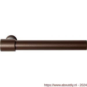 GPF Bouwbeslag Anastasius 3051.A2 Hipi Deux deurkruk 139 mm Bronze blend - A21010651 - afbeelding 1