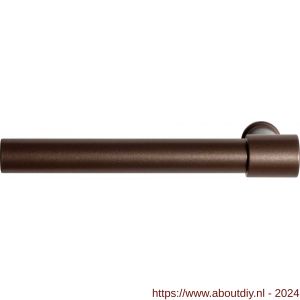 GPF Bouwbeslag Anastasius 3051.A2 L/R Hipi Deux deurkruk gatdeel 139 mm links-rechtswijzend Bronze blend - A21010566 - afbeelding 1