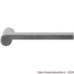 GPF Bouwbeslag RVS 3105R Tinga deurkruk gatdeel rechtswijzend RVS mat geborsteld - A21002690 - afbeelding 1