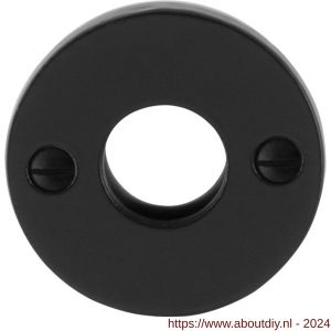 GPF Bouwbeslag Smeedijzer 6100.00L/R rozet rond 53x5 mm links-rechtswijzend smeedijzer zwart - A21003690 - afbeelding 1