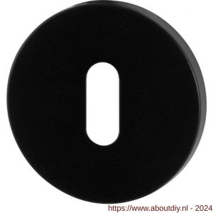 GPF Bouwbeslag Entree 6901VZ sleutelrozet rond 53x6 mm zwart egaal - A21011386 - afbeelding 1