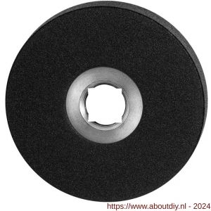 GPF Bouwbeslag ZwartWit 8100.00 rozet vierkant 50x8 mm zwart - A21003679 - afbeelding 1