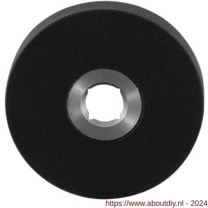 GPF Bouwbeslag ZwartWit 8100.05L rozet vierkant 50x6 mm linkswijzend zwart - A21007358 - afbeelding 1