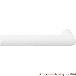 GPF Bouwbeslag ZwartWit 8212L/R Toi L-haaks model 19 mm deurkruk gatdeel links-rechtswijzend wit - A21002601 - afbeelding 1