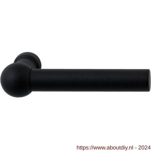 GPF Bouwbeslag ZwartWit 8235L/R Hipi deurkruk gatdeel 103,5 mm links-rechtswijzend zwart - A21002681 - afbeelding 1