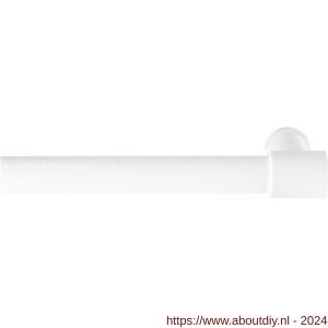 GPF Bouwbeslag ZwartWit 8246L/R Hipi Deux 139 mm deurkruk gatdeel links-rechtswijzend wit - A21008040 - afbeelding 1