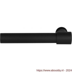 GPF Bouwbeslag ZwartWit 8248L/R Hipi Deux+ 141,5 mm deurkruk gatdeel links-rechtswijzend zwart - A21008042 - afbeelding 1