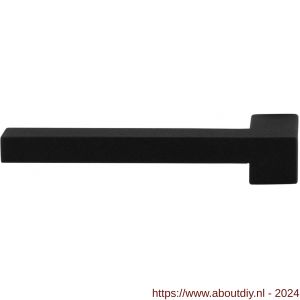 GPF Bouwbeslag ZwartWit 8285L Raa deurkruk gatdeel linkswijzend zwart - A21007755 - afbeelding 1