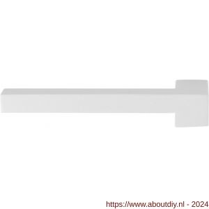 GPF Bouwbeslag ZwartWit 8287L Raa deurkruk gatdeel linkswijzend wit - A21007757 - afbeelding 1