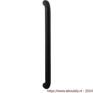 GPF Bouwbeslag ZwartWit 8505.61 deurgreep GPF01 25x375/350 mm zwart met enkel- en dubbelzijdige bevestiging - A21008482 - afbeelding 1