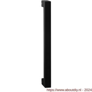GPF Bouwbeslag ZwartWit 8630.61 deurgreep GPF11 vierkant 22x300/278 mm hoogte 55 mm zwart met enkel- en dubbelzijdige bevestiging - A21007326 - afbeelding 1