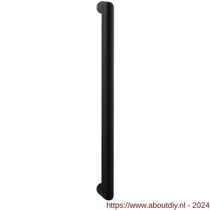 GPF Bouwbeslag ZwartWit 8681.61 deurgreep GPF19 20x320/300 mm zwart met enkel- en dubbelzijdige bevestiging - A21007327 - afbeelding 1
