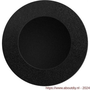 GPF Bouwbeslag ZwartWit 8710.61A schuifdeurkom rond 65 mm zwart - A21007573 - afbeelding 1