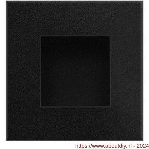 GPF Bouwbeslag ZwartWit 8714.61A schuifdeurkom vierkant 30x30 mm zwart - A21007576 - afbeelding 1