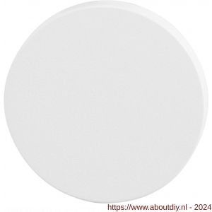 GPF Bouwbeslag ZwartWit 8900.45 blinde ronde rozet 50x6 mm wit - A21008653 - afbeelding 1